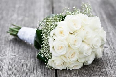 White Rose Bouquet
