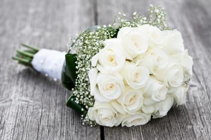 White Rose Bouquet