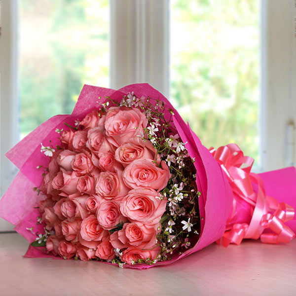 Pink Rose Bouquet